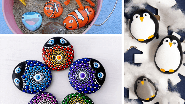 painted rocks DIY projects
