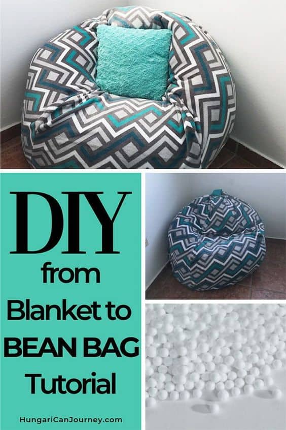 The Easiest Diy Bean Bag Chair Tutorial