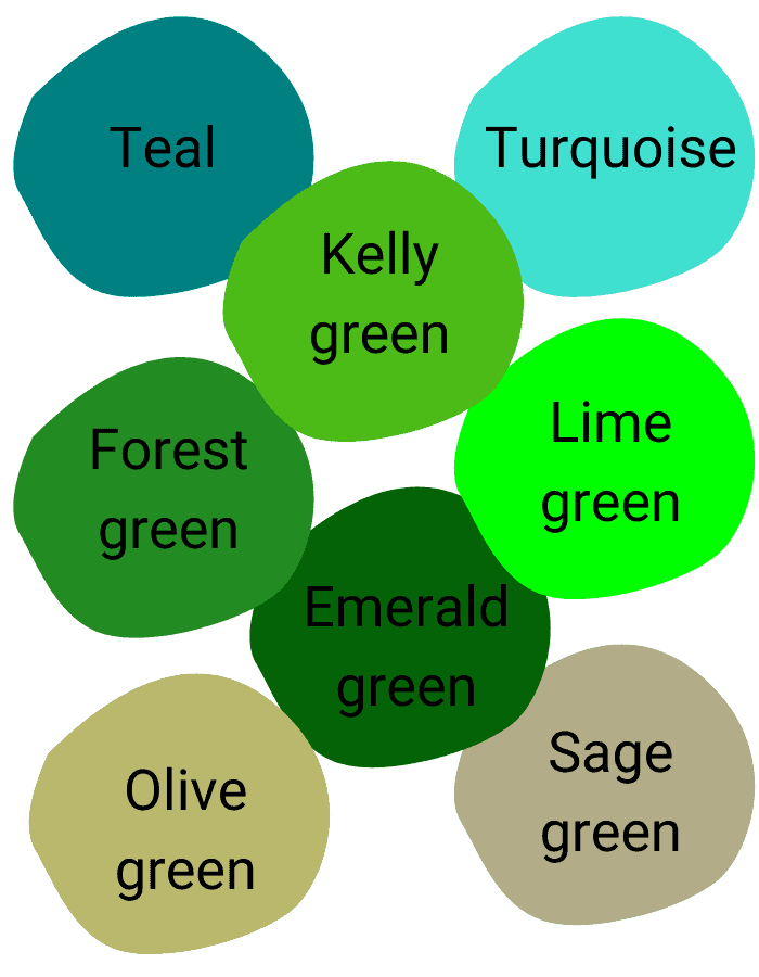 paint colors of green