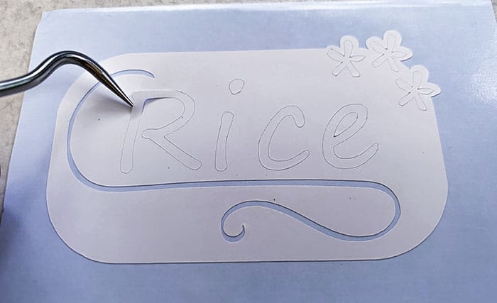 how to make sticker labels on cricut